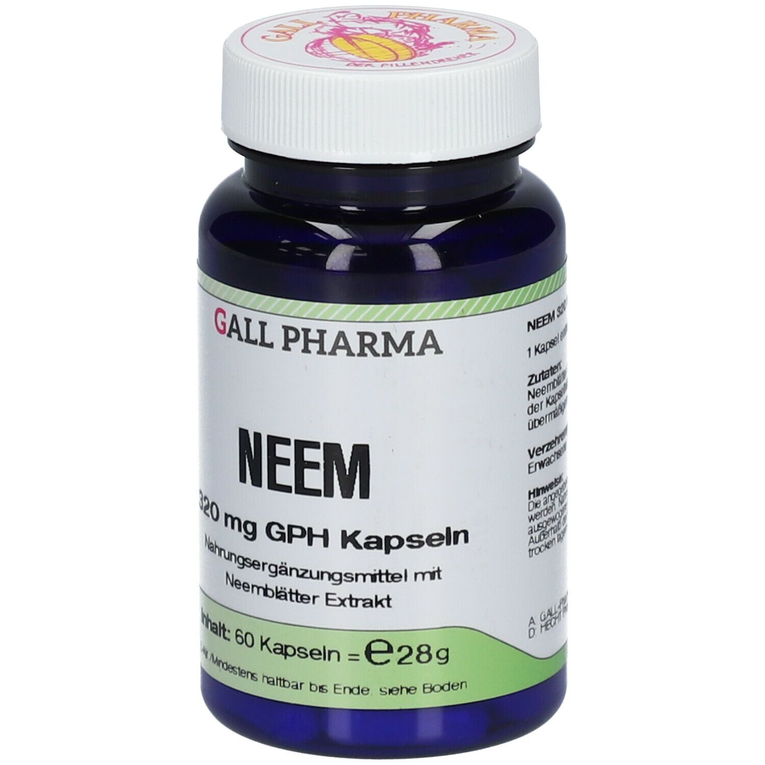 GALL PHARMA NEEM 320 mg GPH Kapseln
