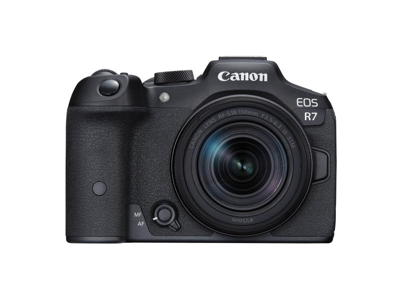 Canon Fotokamera EOS R7 inkl. RF-S 18-150 / 35 Kit EOS R Technologie trifft APS-C Design