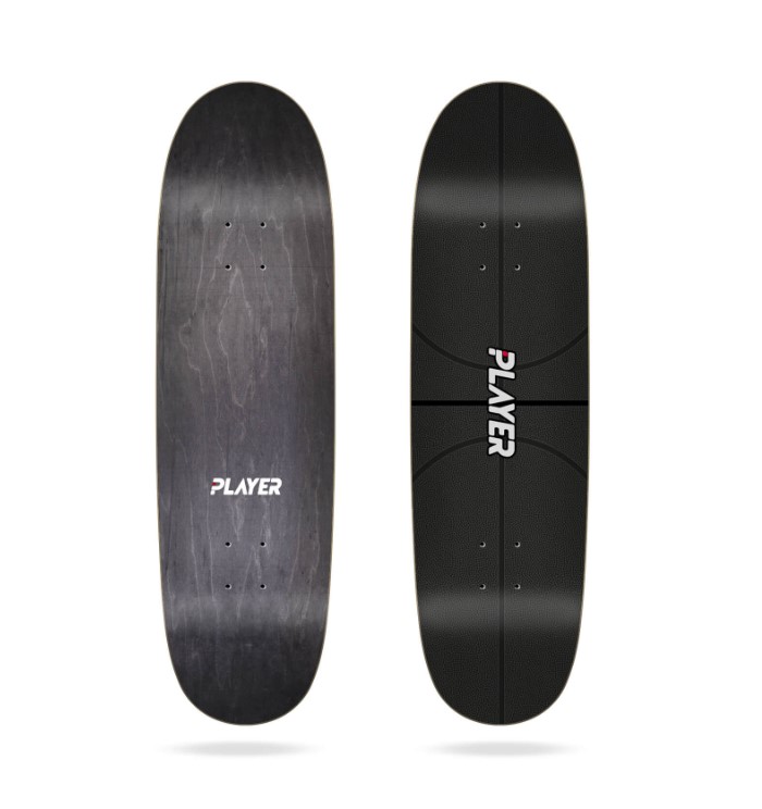 Player Skateboards Deck All Star Black 8.5