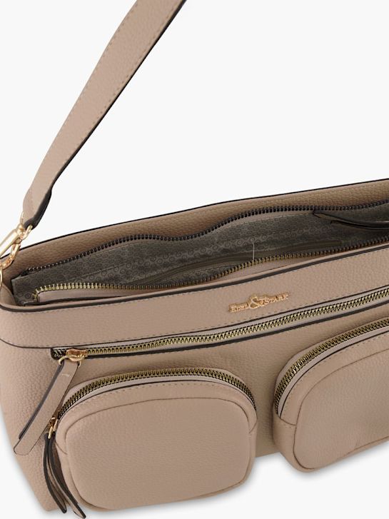 Graceland Handtasche Taupe