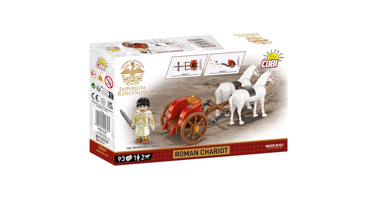 COBIImperium Romanum - Romeinse strijdwagen Constructiespeelgoed