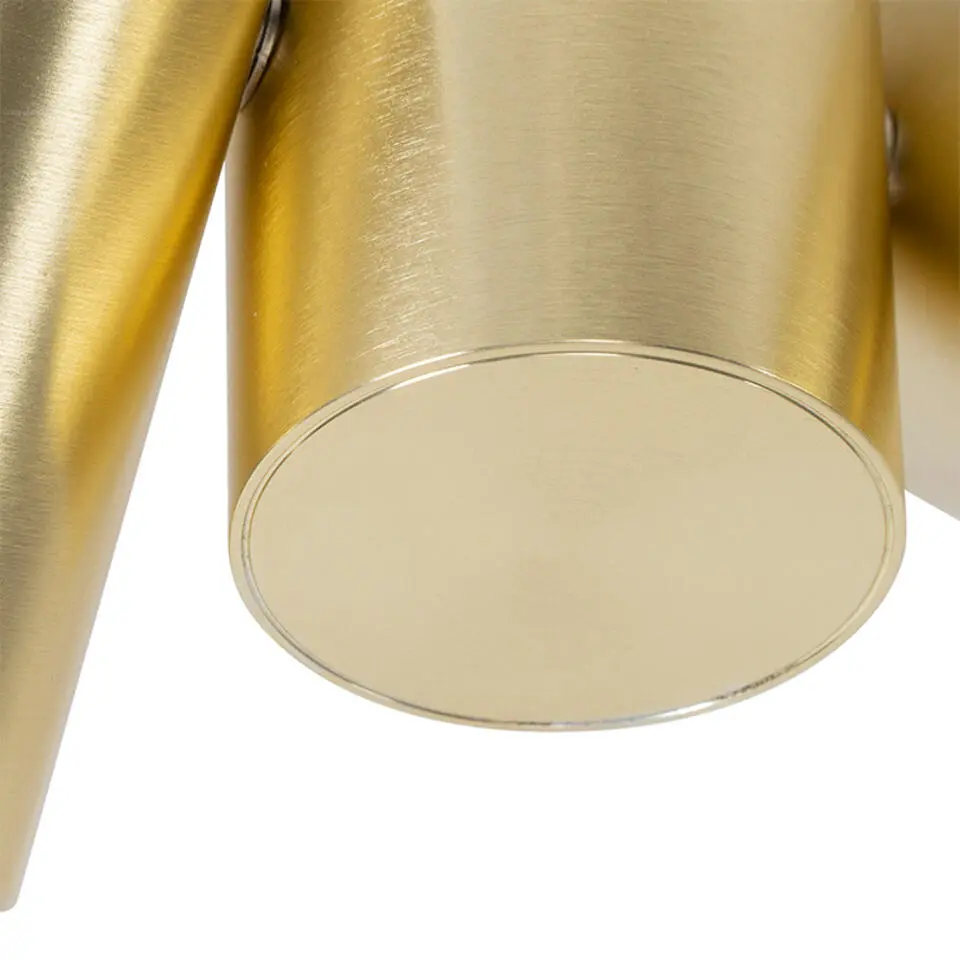 Qazqa opbouwspots michael goudkleurig gu10