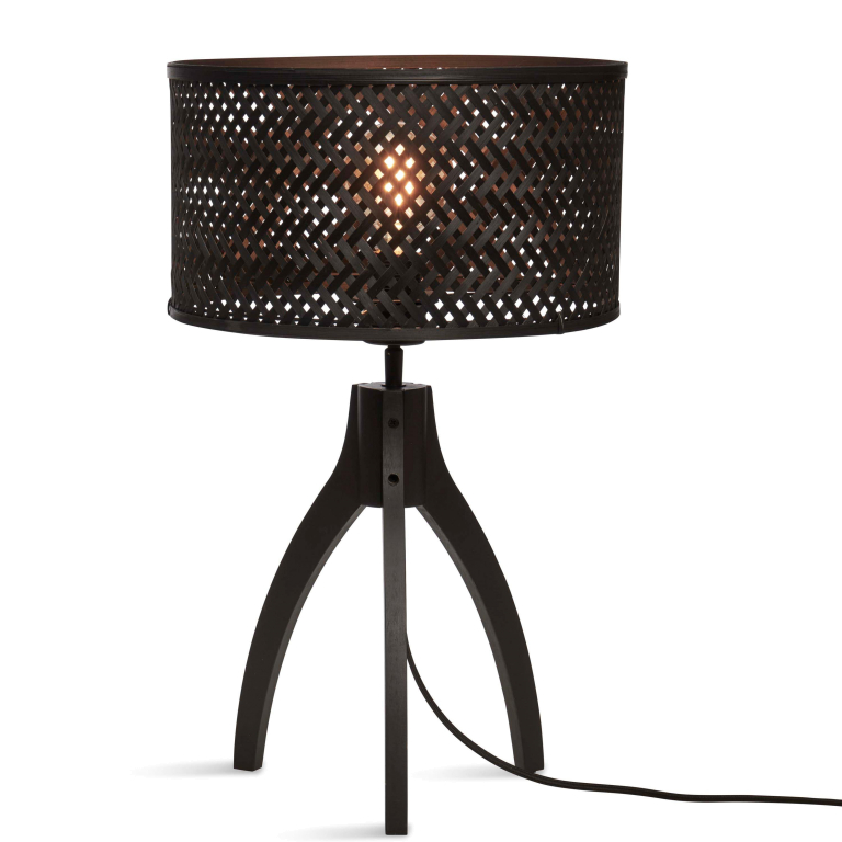 Good&Mojo Java Tripod tafellamp zwart