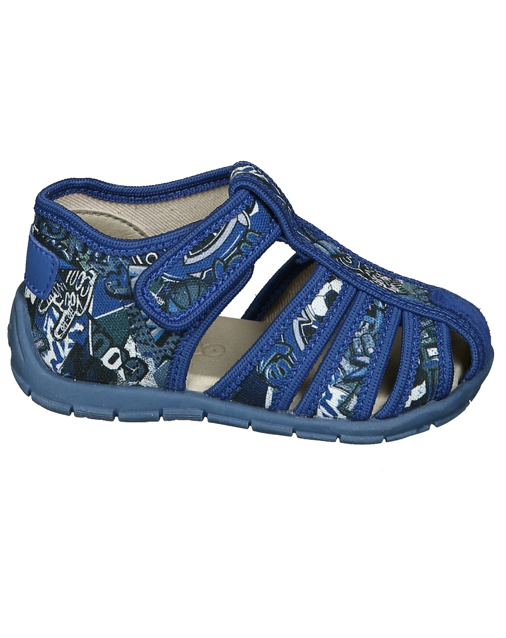 Sandalen SOCCER mit Zehenschutz in blue