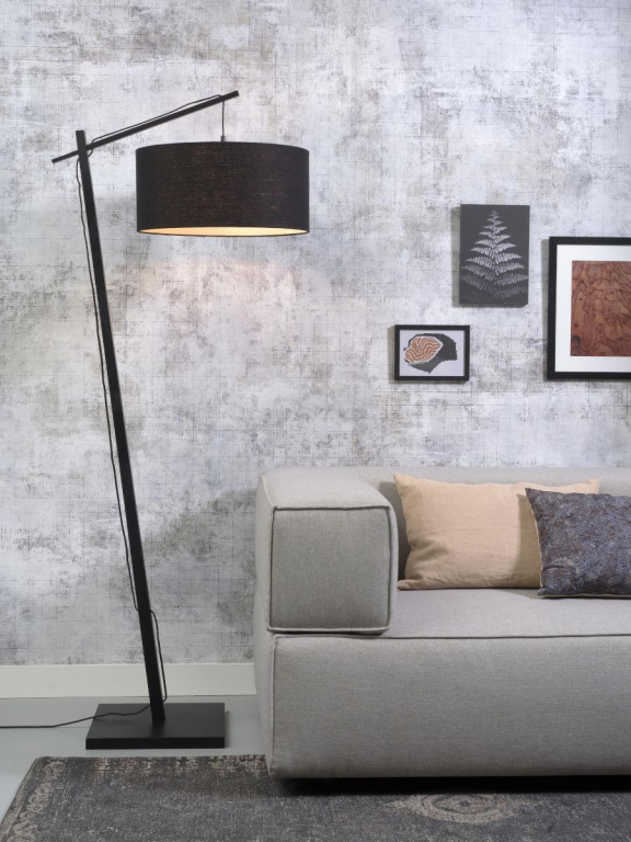 Good&Mojo Andes vloerlamp zwart