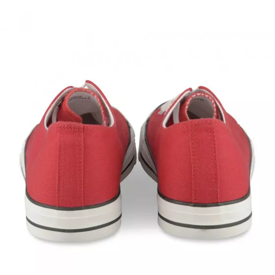 Baskets ROUGE DENIM SIDE