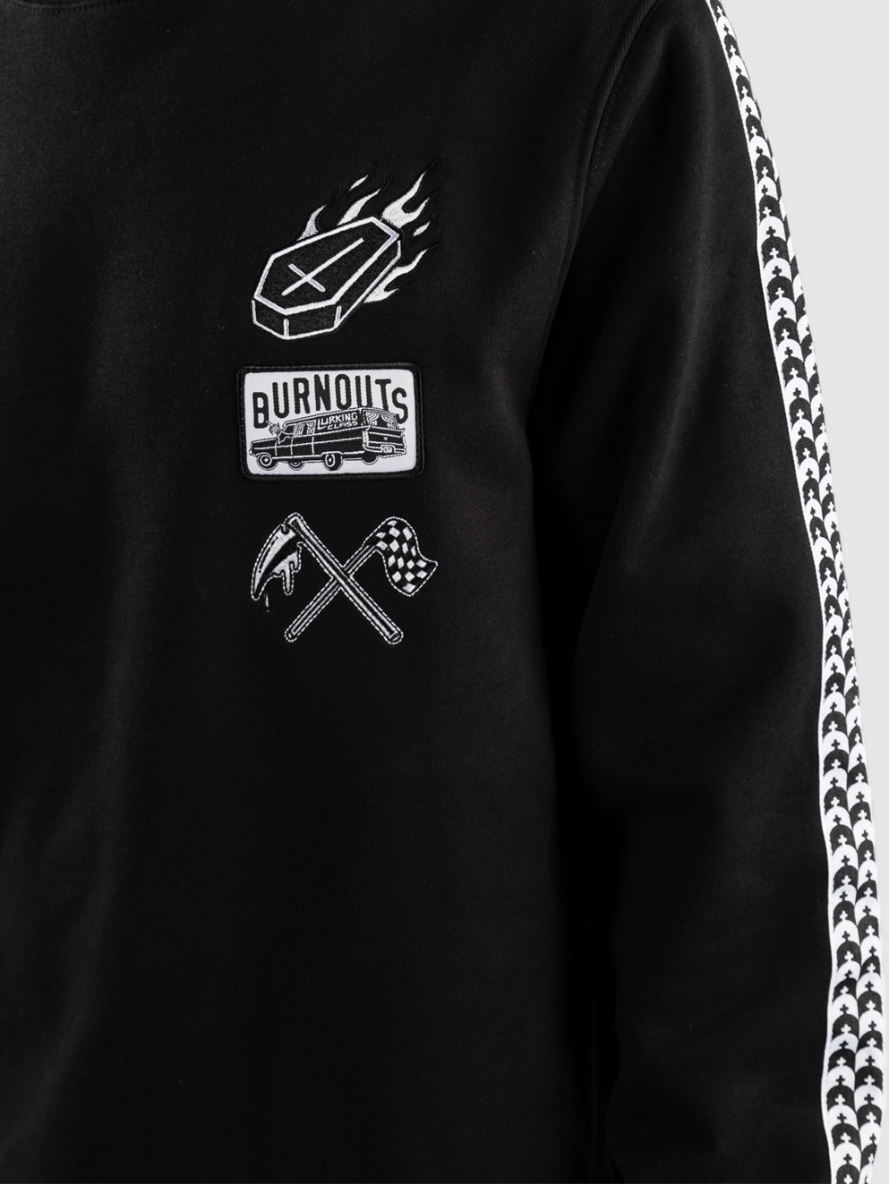 Lurking Class Burnouts Race Sweater black