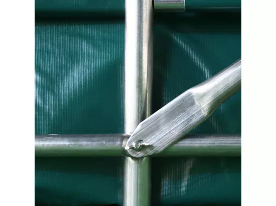 Tente de garage PVC 2,4x2,4 m Vert
