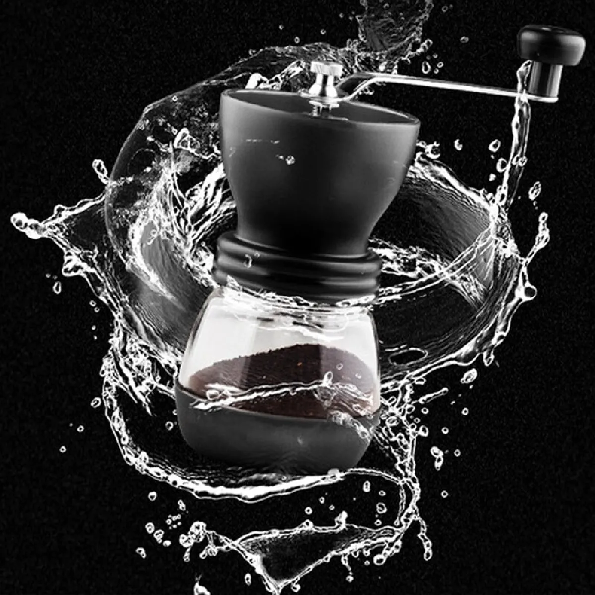 Mini moulin à café Universal - Noir