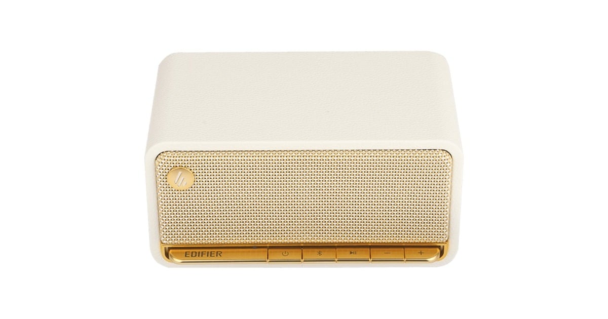 EdifierMP230 Retro Bluetooth speaker luidspreker  (Wit, Bluetooth, microSD, Aux, USB-C)