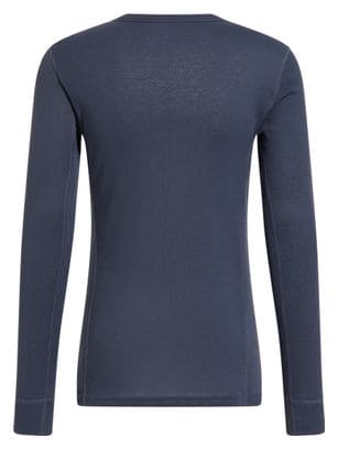 Base Layer Odlo Active Warm Print Bleu