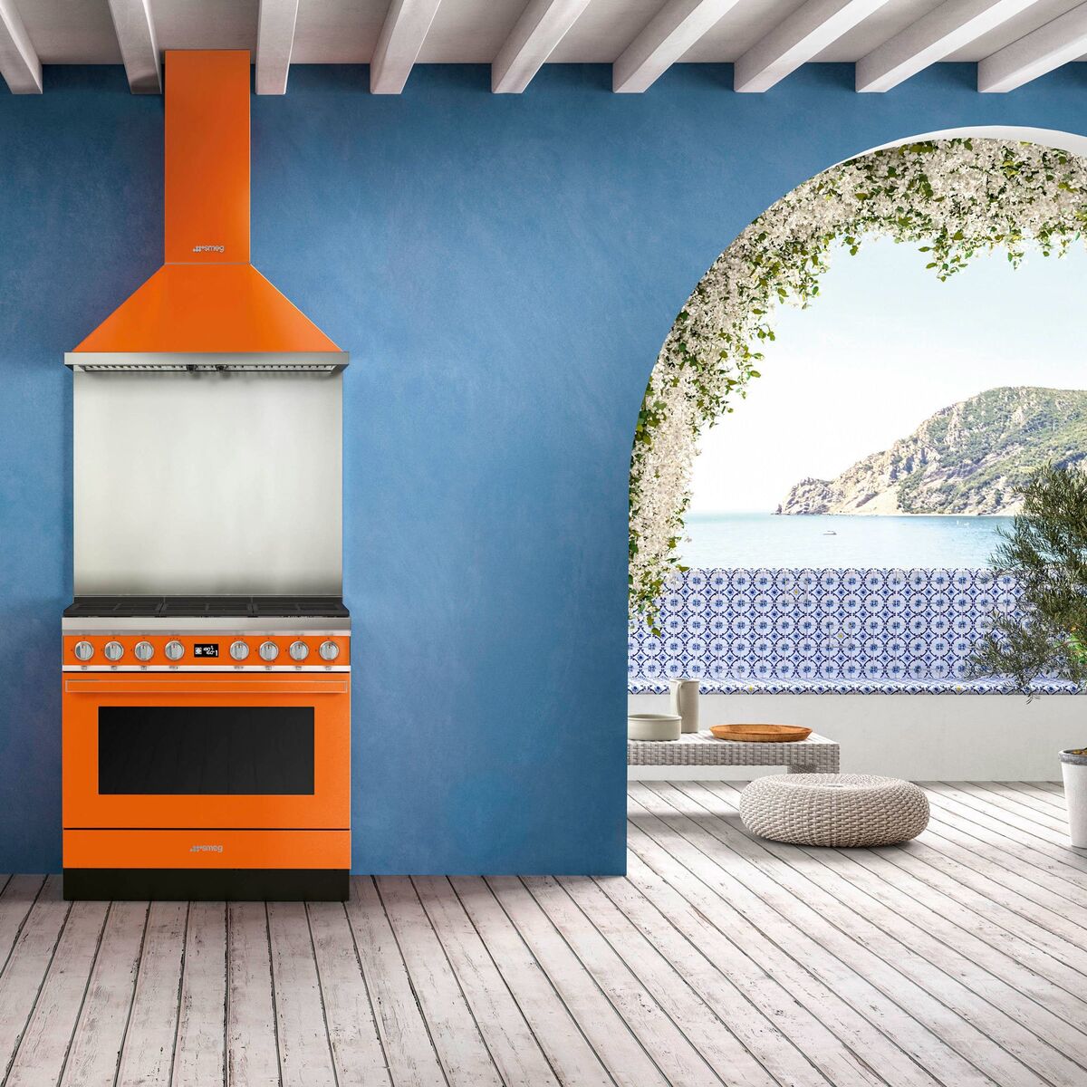 CPF9IPOR Portofino induksjonskomfyr, oransje