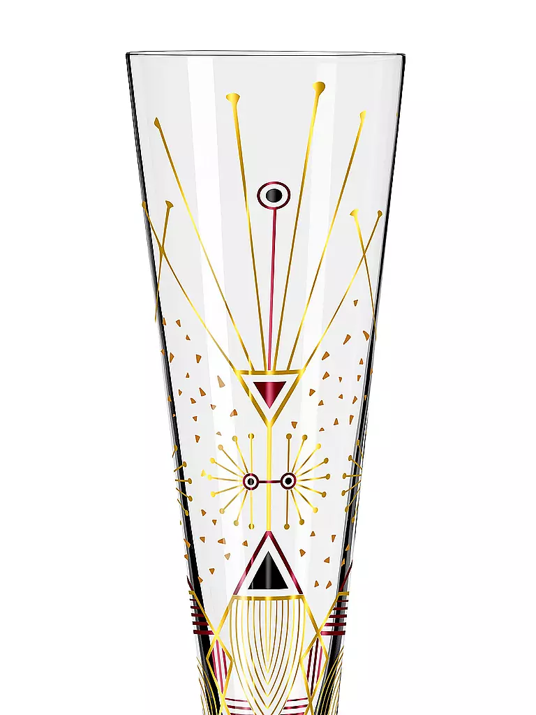 RITZENHOFF Champagnerglas Goldnacht 2022 #25 Werner Bohr gold