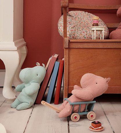 Maileg Bamse - Safari Friends - Flodhest - Medium - Old Rose