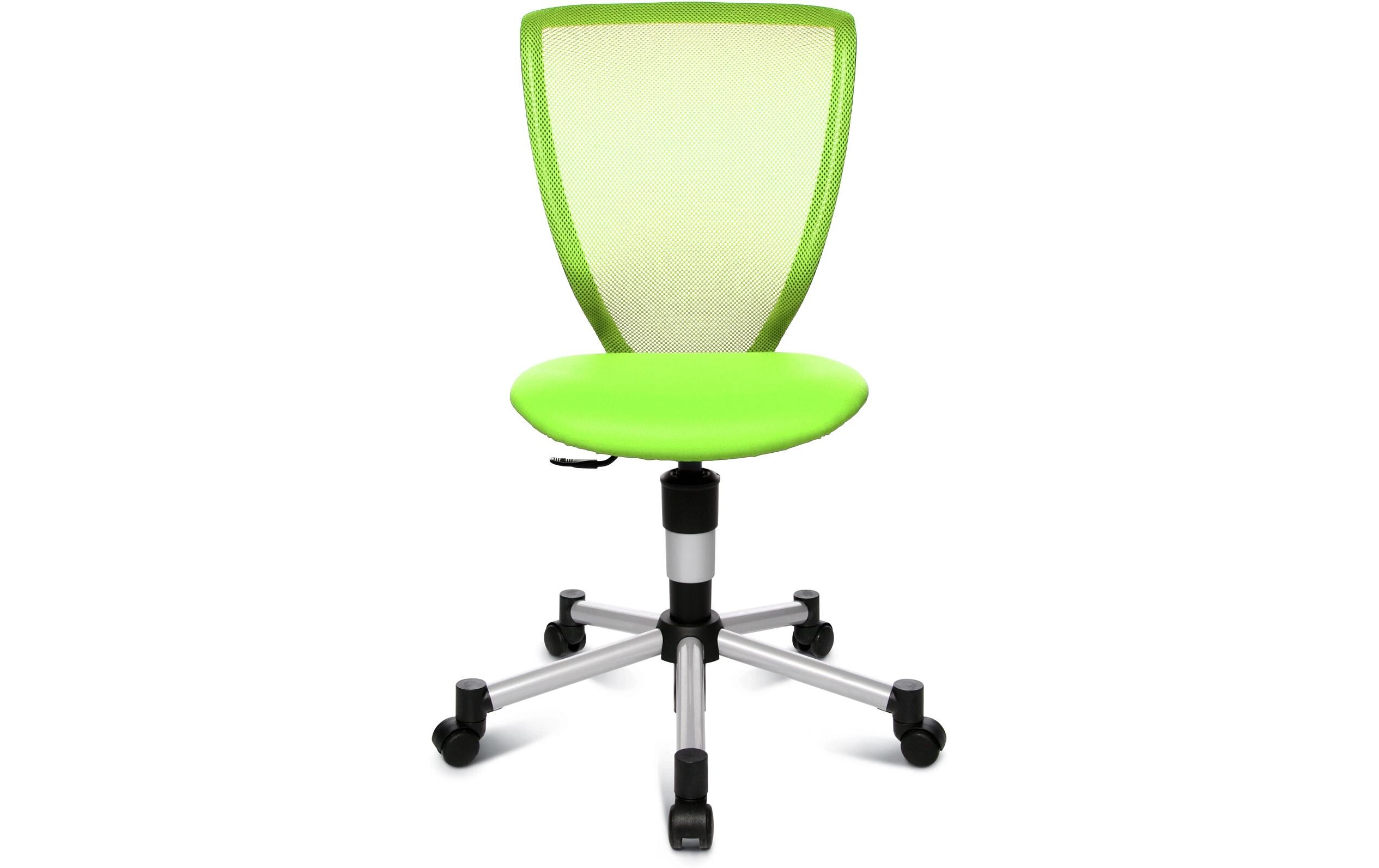 Kinder Bürostuhl Titan Junior, Grün<br>Mitwachsender Design-Kinder- und Jugenddrehstuhl