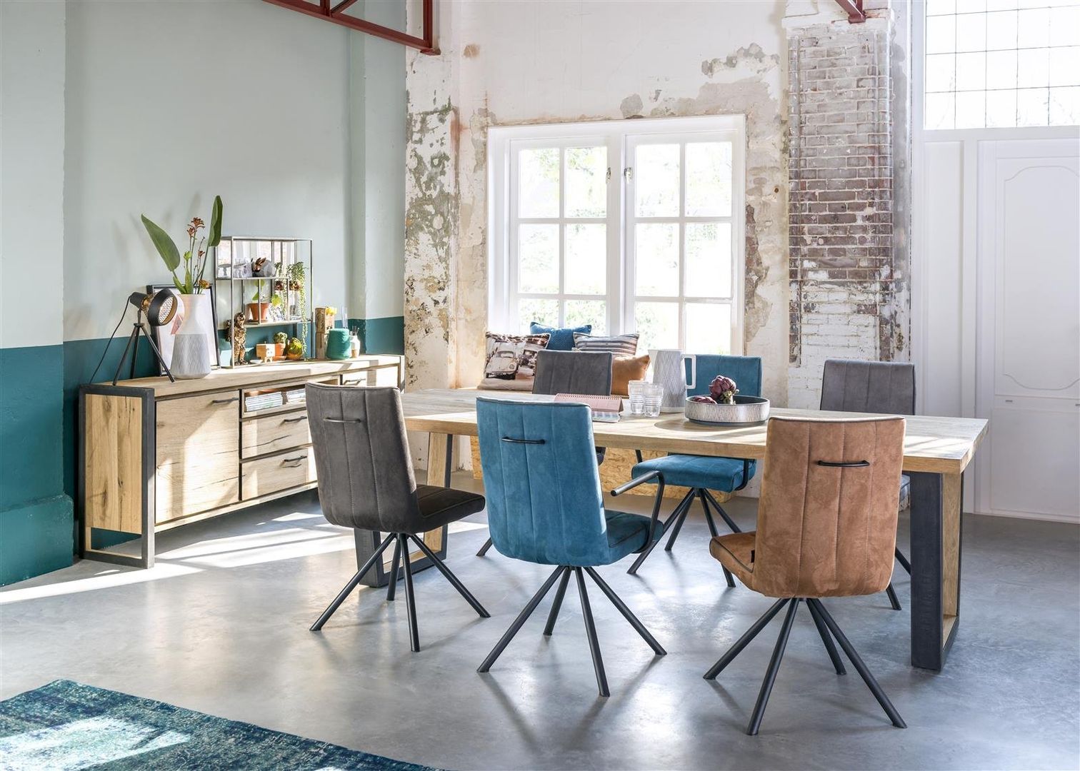 Henders en Hazel Metalox Eettafel