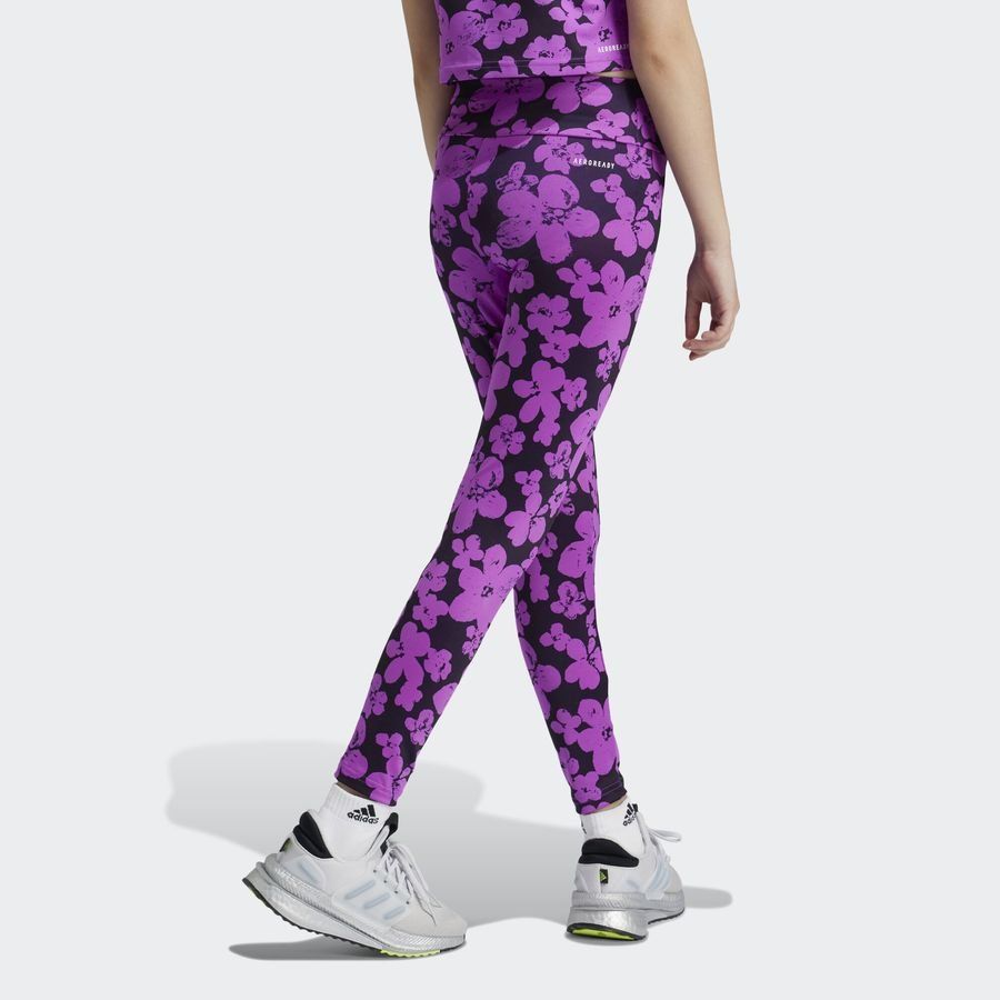 Adidas Train Essentials Seasonal  Legging de training 7/8 taille haute imprimé Enfants