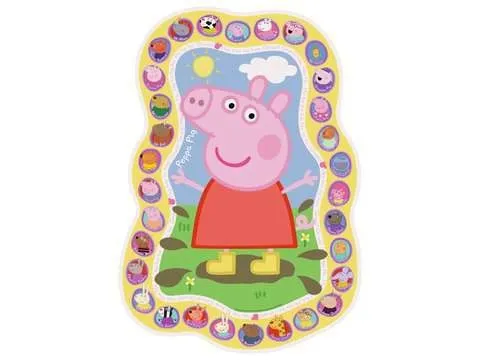 Ravensburger Peppa Pig Shaped Floor, 24 stk, Tegnefilm, 3 År