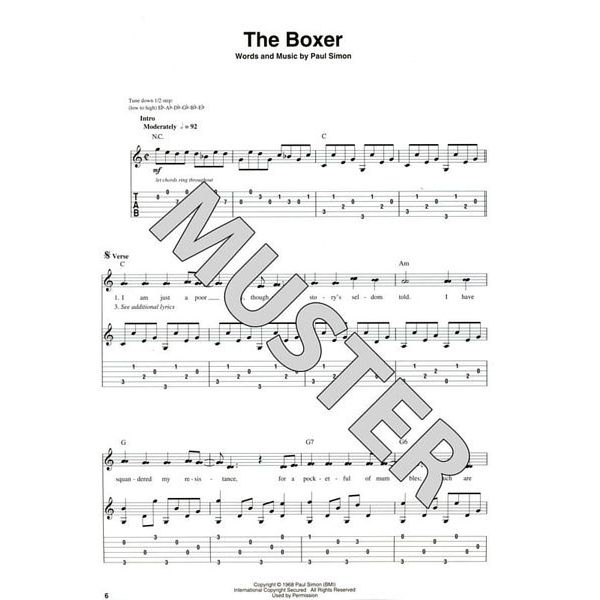 Hal Leonard Guitar Simon & Garfunkel