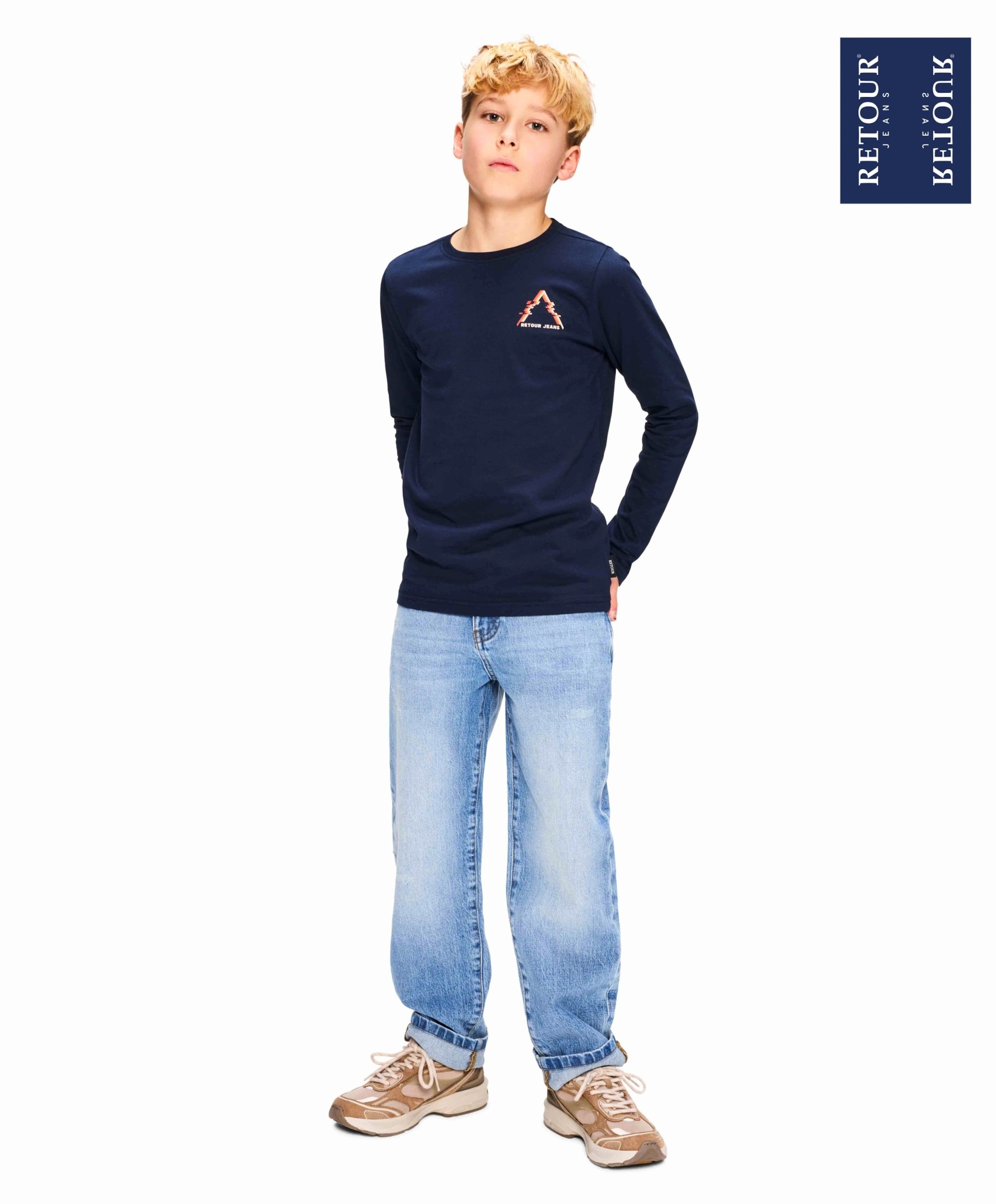 Retour Manuel jongens jeans blauw