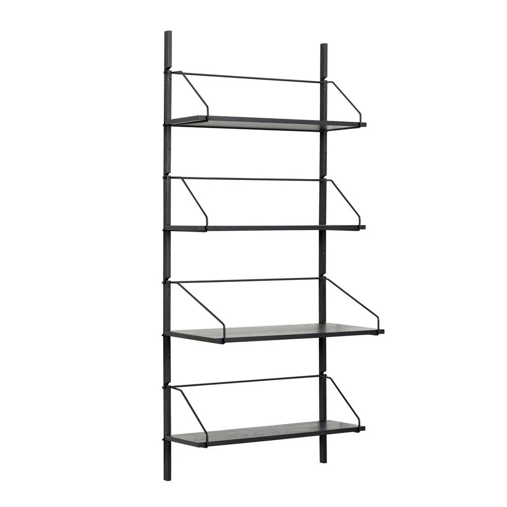 Hübsch  Hylde, sort - 80xh180 cm