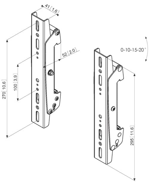 Vogels Pro PFS 3302 skærmstrips