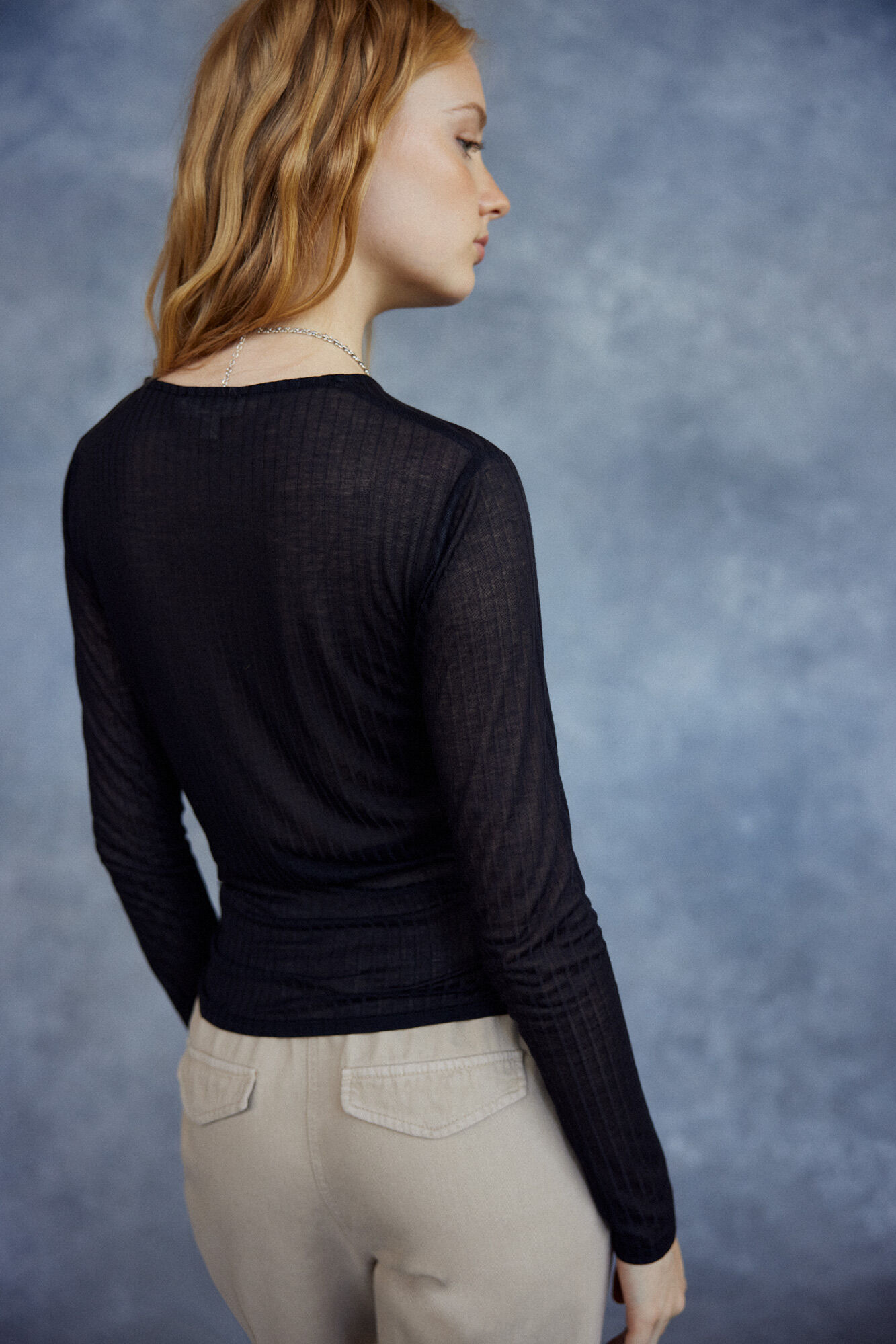 Blusa amassada - Preta