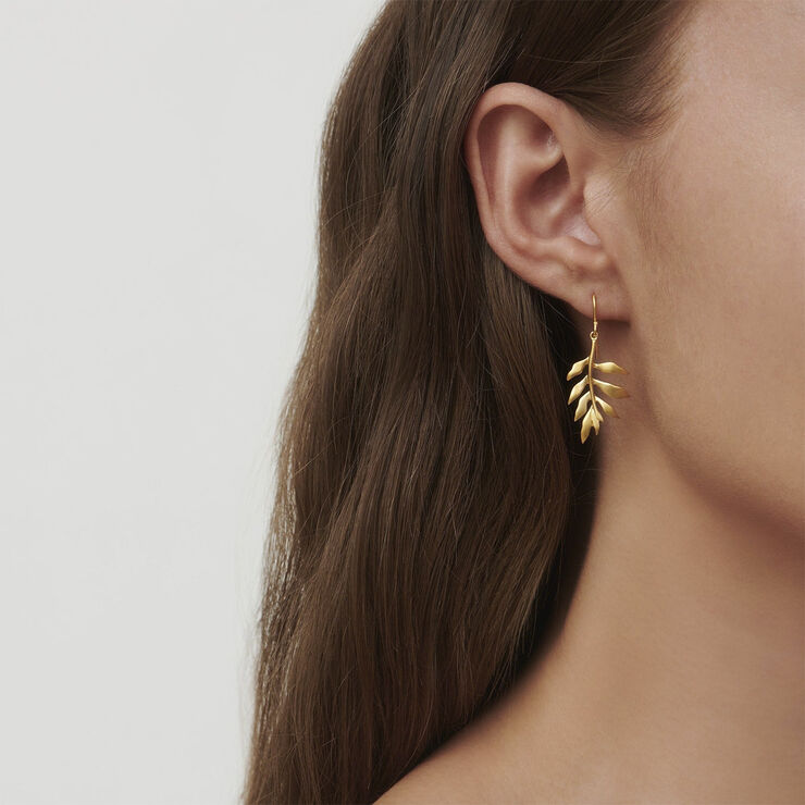 Julie Sandlau Tree of life earrings Guld