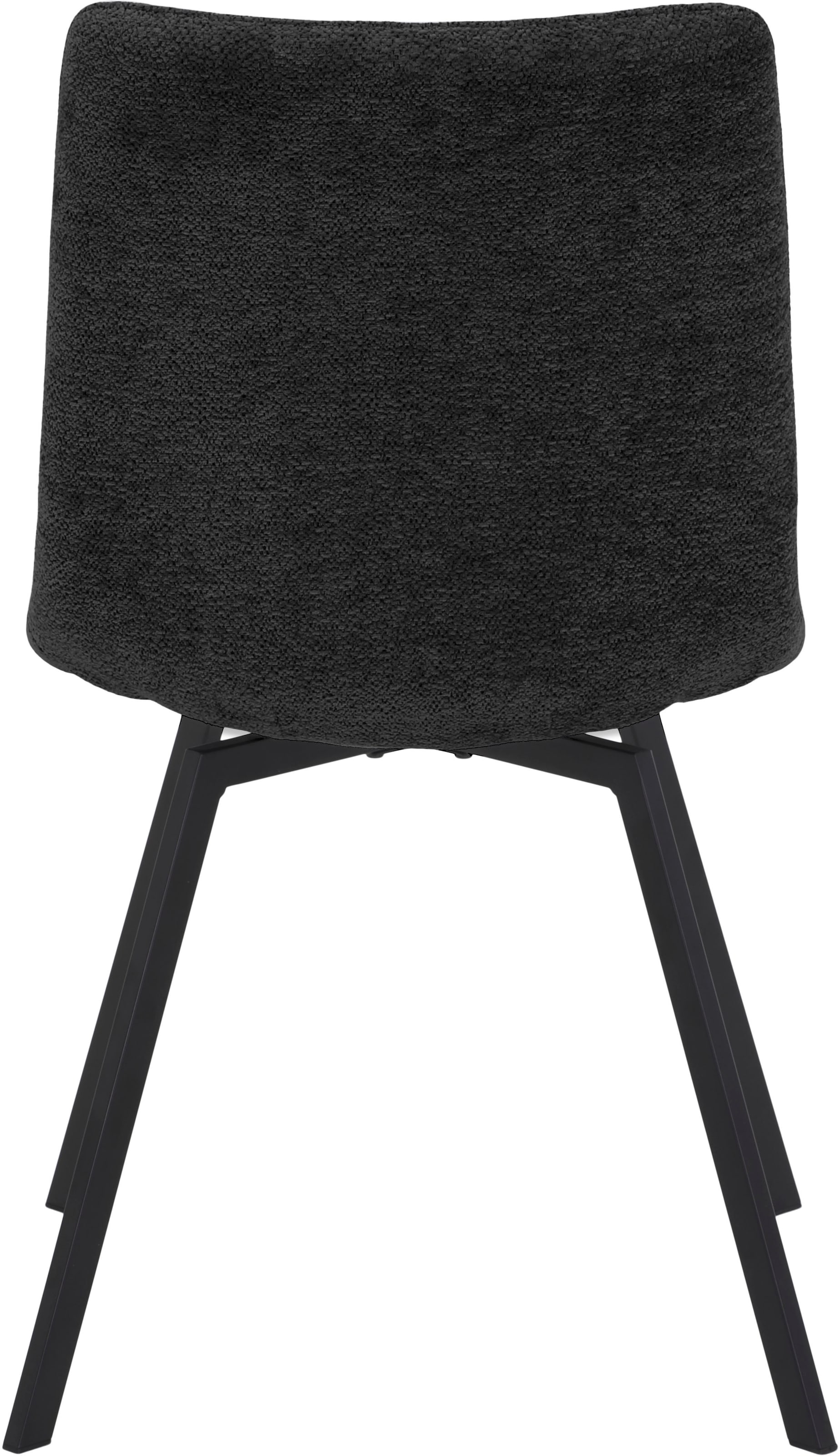 HELA Essgruppe »SAAR« 6 Stk. tlg. Tisch 160-200x90 cm, Einlegeplatte, X-Gestell, Stuhl 360° drehbar