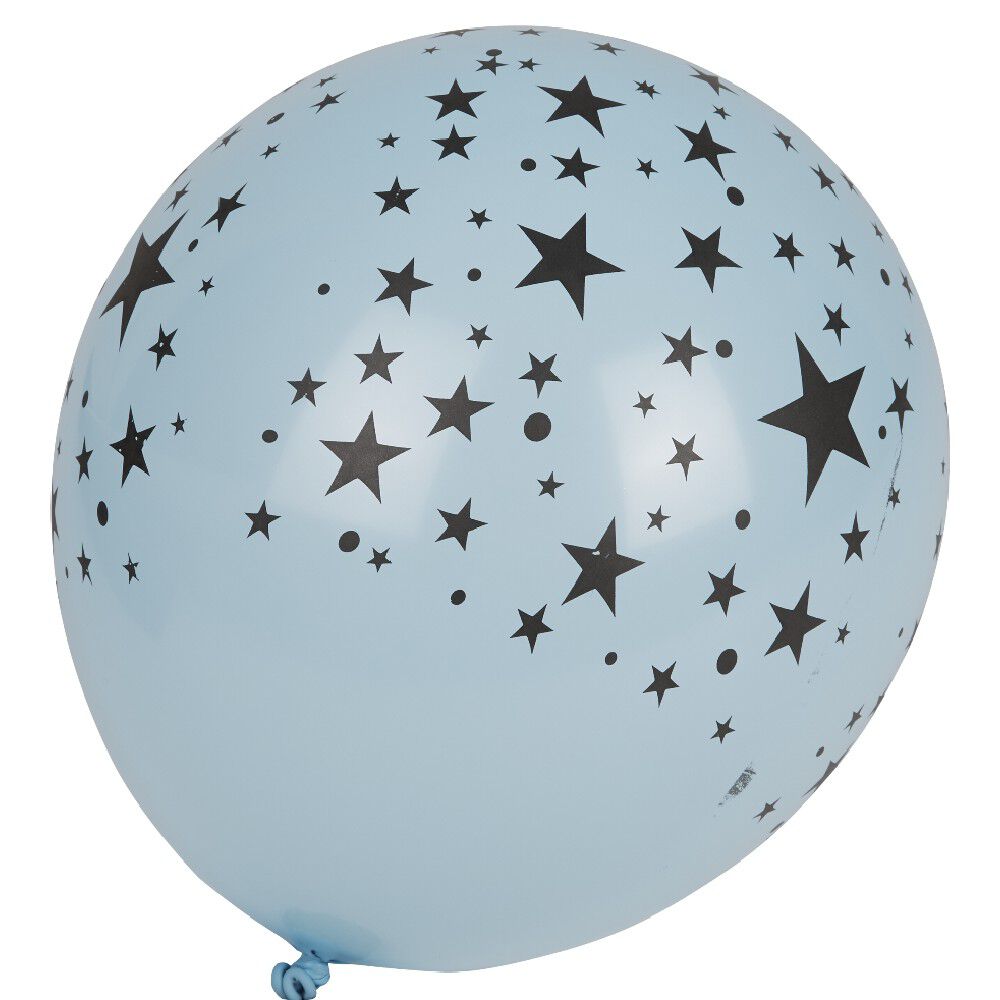 Ballon lumineux LED Illooms motifs étoiles x5