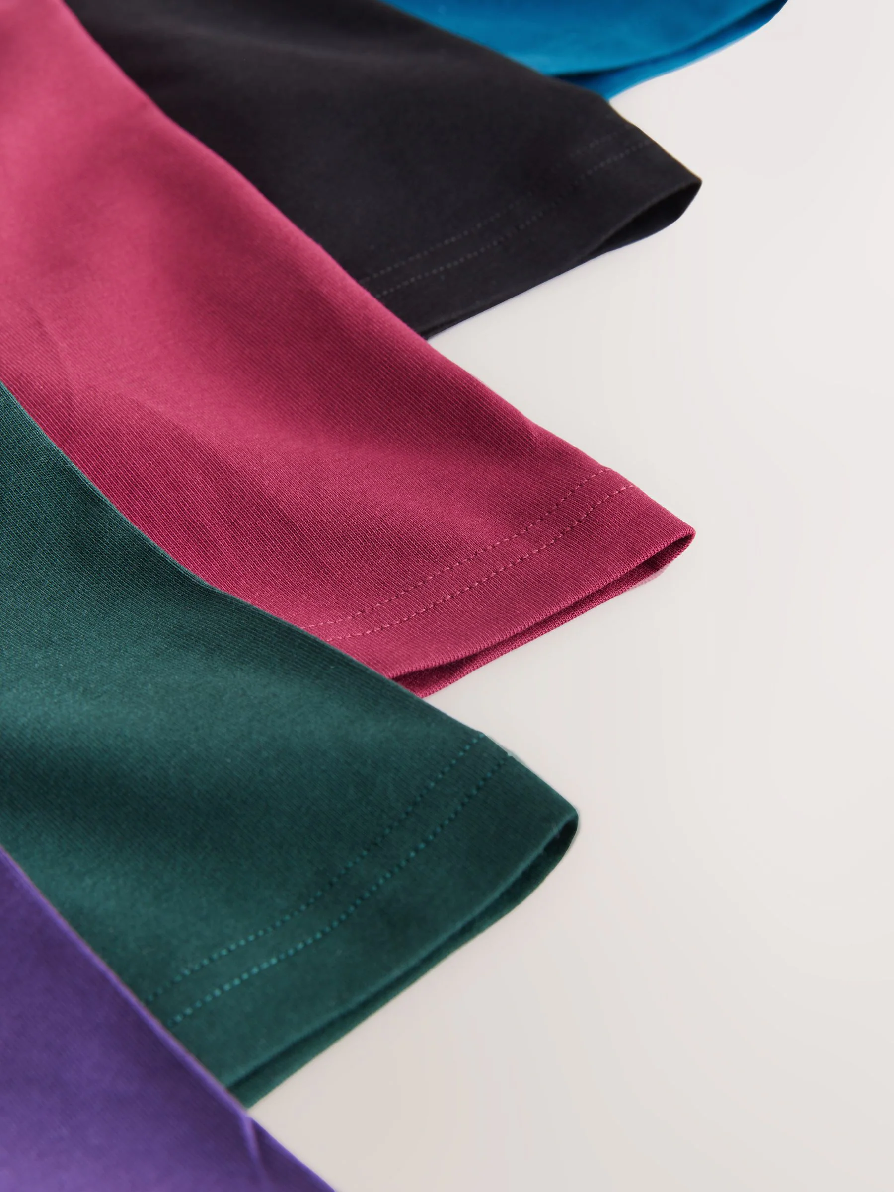 Roze/blauw/groen goudkleurige tailleband - Verpakking van 5 - Katoenrijke trunk boxers
