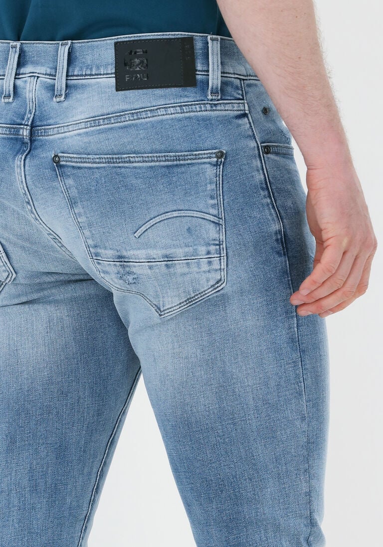 G-STAR RAW lichtgrijze g-star raw skinny jeans revend fwd skinny