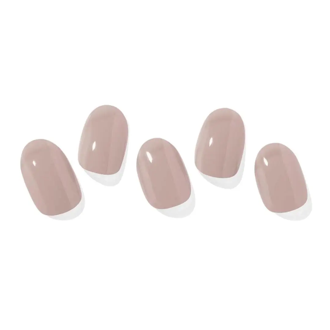 Semi Cured Gel Nail Strips N Cream Beige