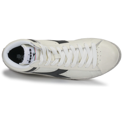Diadora - GAME L HIGH WAXED - Blanc / noir