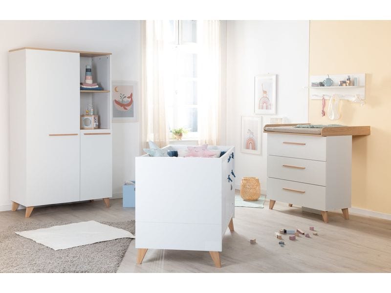 roba Babybett Léon 60 x 120 cm Baby- und Beistellbett