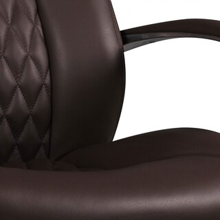 Chefsessel AUSTIN 70 x 130 cm dunkelbraun