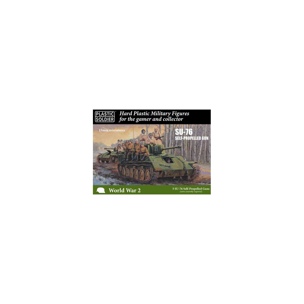 15mm Russian SU76 self propelled gun
