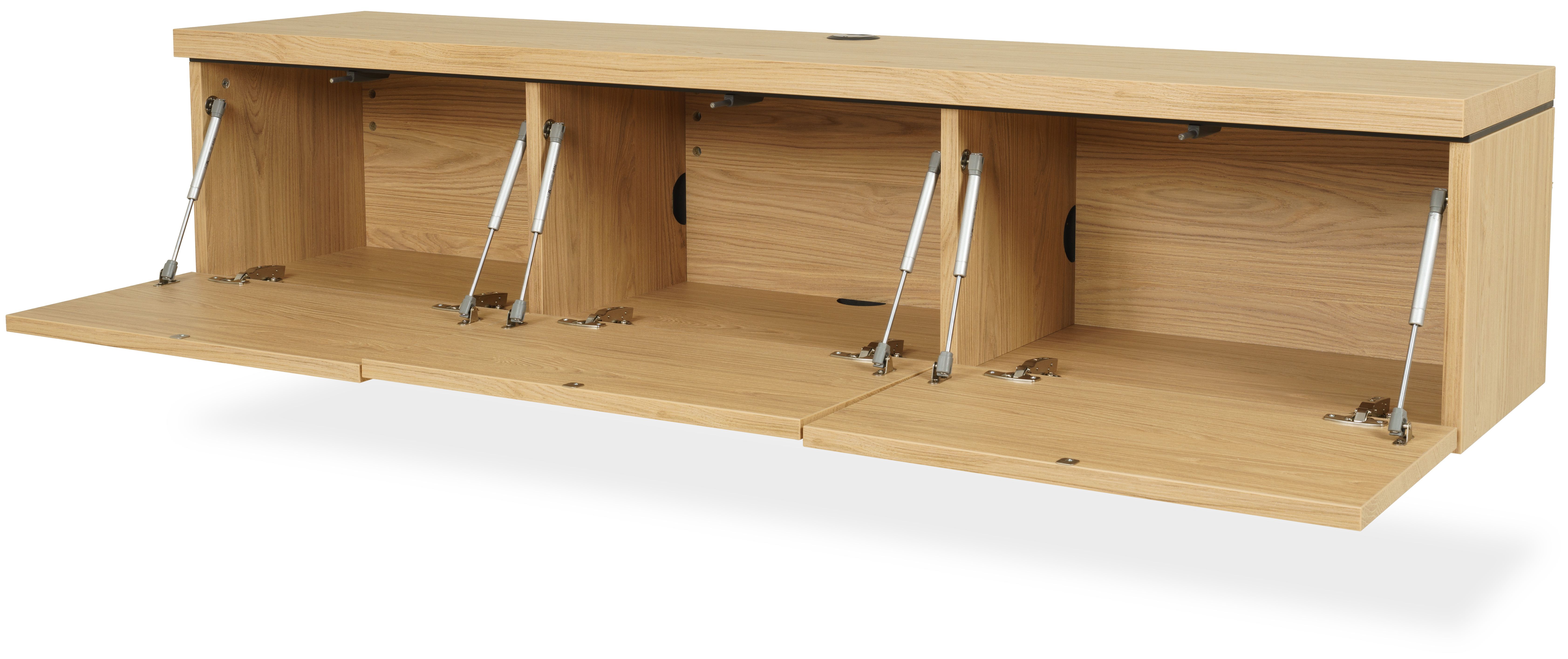 Hangend tv-meubel Derwent-Keswick B181 x D40 x H38 cm