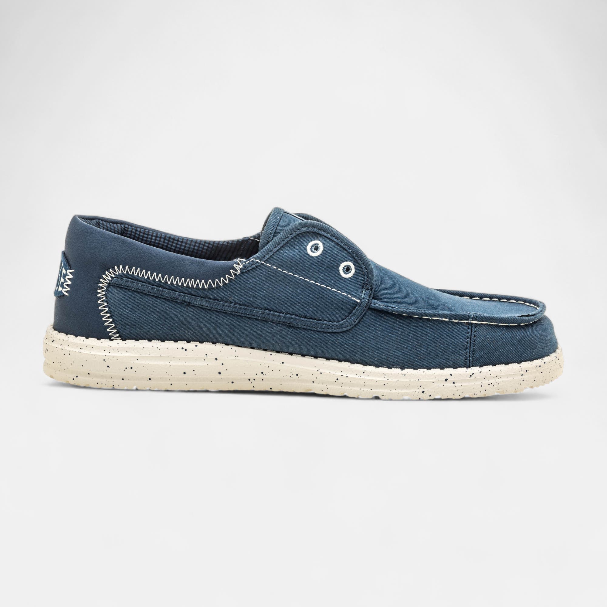 Baskets en toile Homme bleu