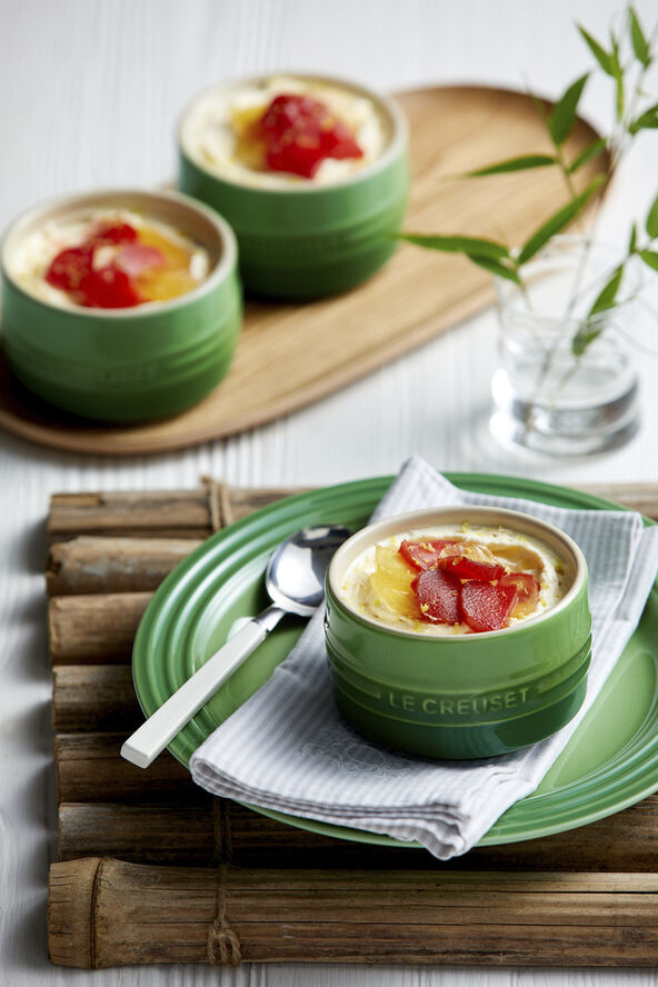 Le Creuset Ramekin m/lige sider 0,2L Bamboo Green Bamboo green
