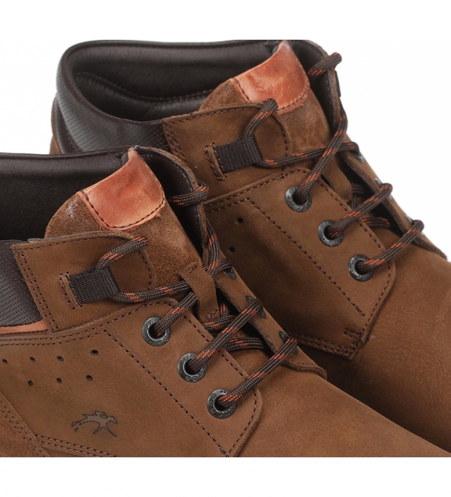 Botas de cano curto marrons Fluchos Bonny F1346