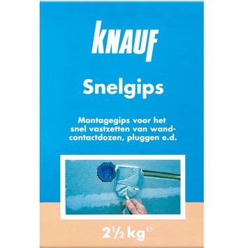 Knauf snelgips 2,5 kg
