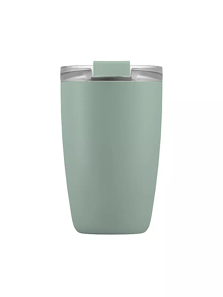 FLSK Isolierbecher - Thermosbecher CUP Coffee to go-Becher 0,35l Sage dunkelgrün
