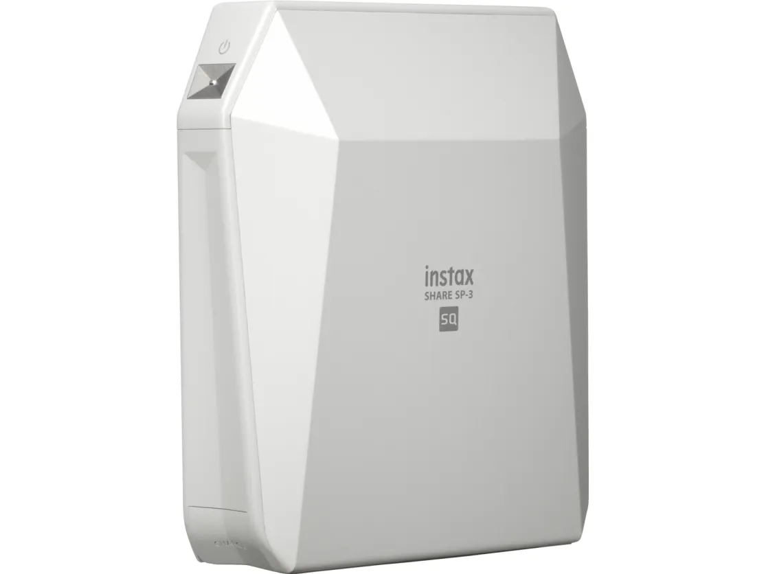 Fujifilm instax SHARE SP-3 SQ - Printer - farve - LED - 72 x 86 mm - kapacitet: 10 fotos - Wi-Fi(n) - hvid