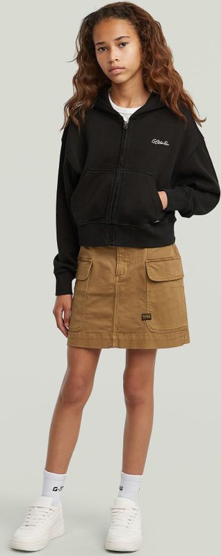 G-STAR - Sweatvest - Zwart - Met Capuchon