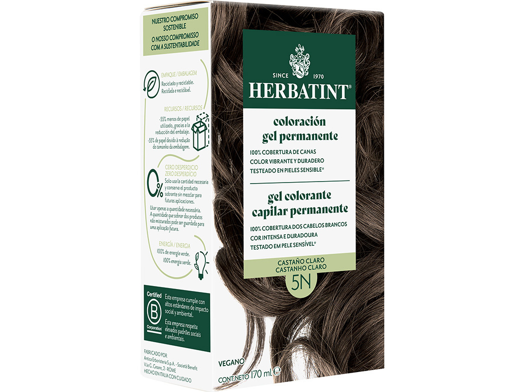 COLORAÇÃO HERBATINT CASTANHO CLARO N5 150ML