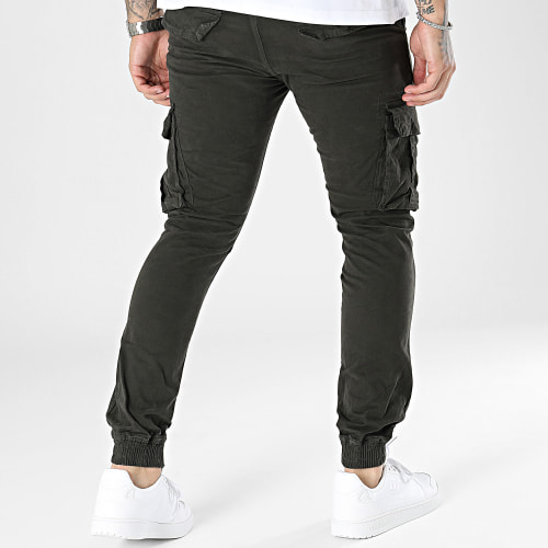 Pantalon Cargo Gris Anthracite