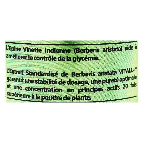 Vit'all+ Extrato Padronizado de Super Berberina 300mg - 60 cápsulas vegetais