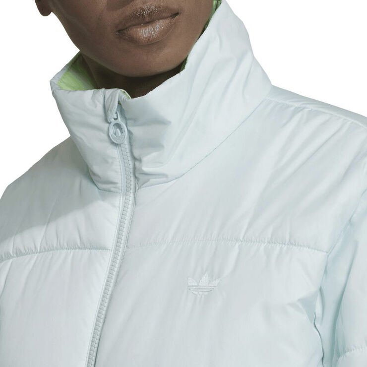 adidas short puffer jacket Blue