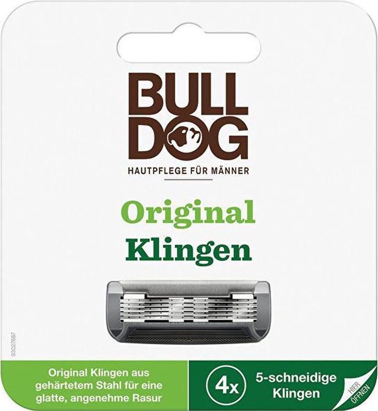 Bulldog - Original Steel Blades - Scheermesjes - 4st.